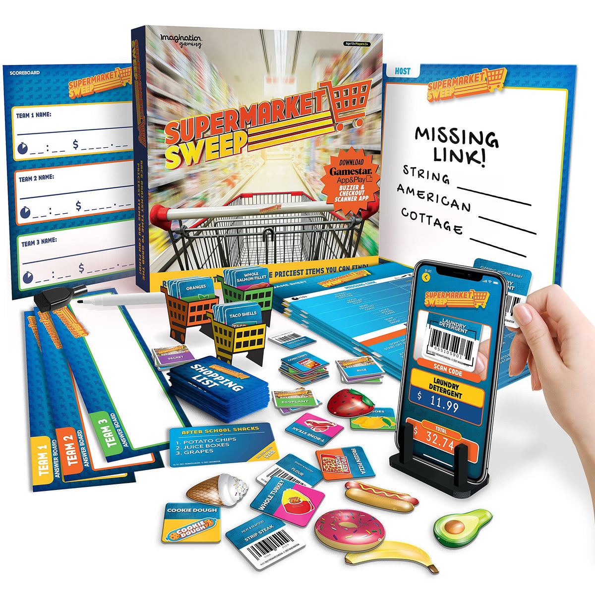 Tipsy Land Supermarket Sweep Game – Race to Grab Priciest Items