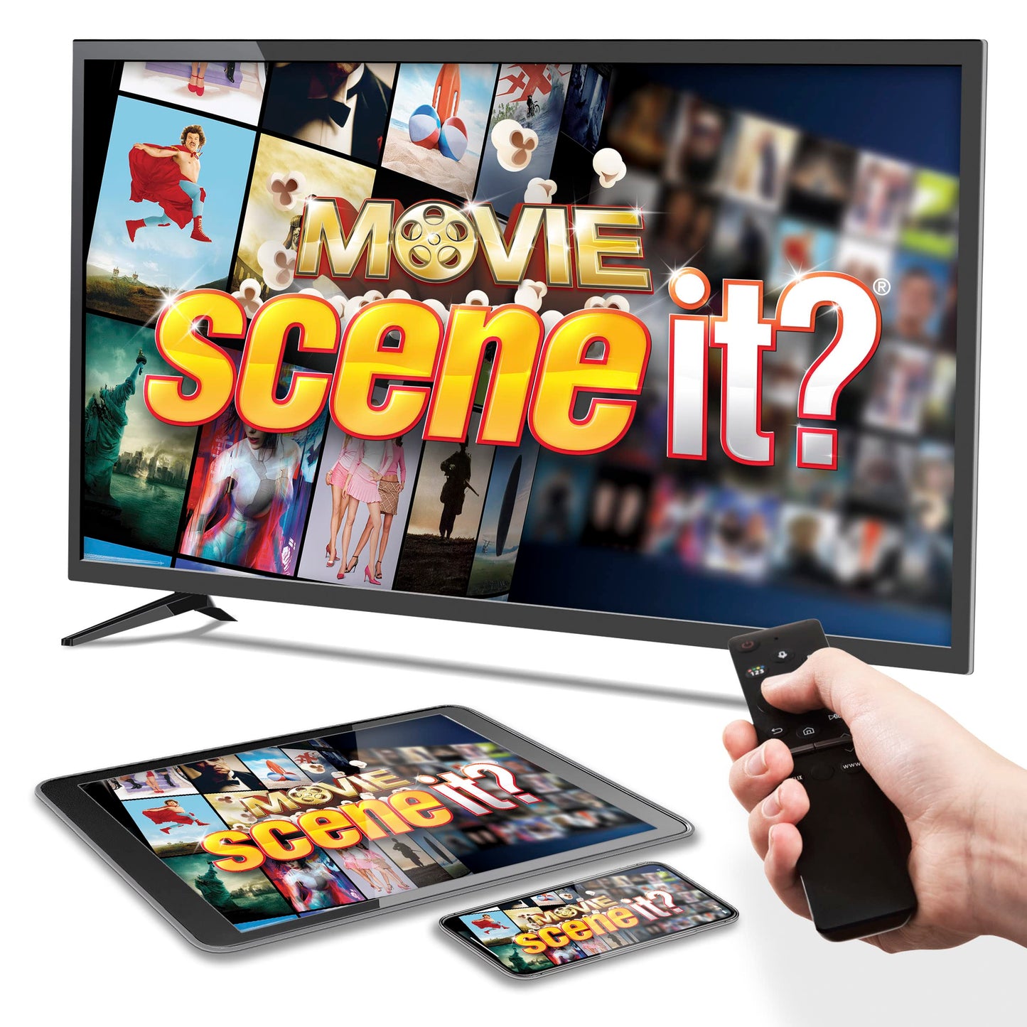 Tipsy Land Scene It? Movie Trivia Board Game — Ultimate Movie Knowledge with Streaming Clips