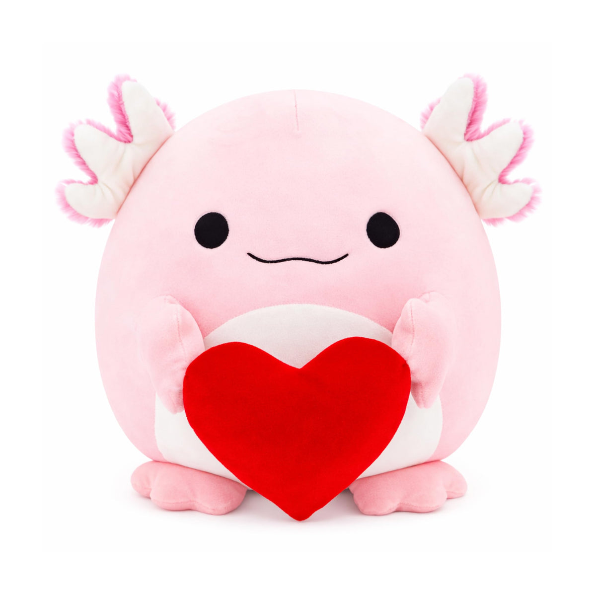Tiralia Adorable Heart-Hugging Axolotl Plush Toy – 11-Inch Soft Stuffed Animal for Kids & Collectors