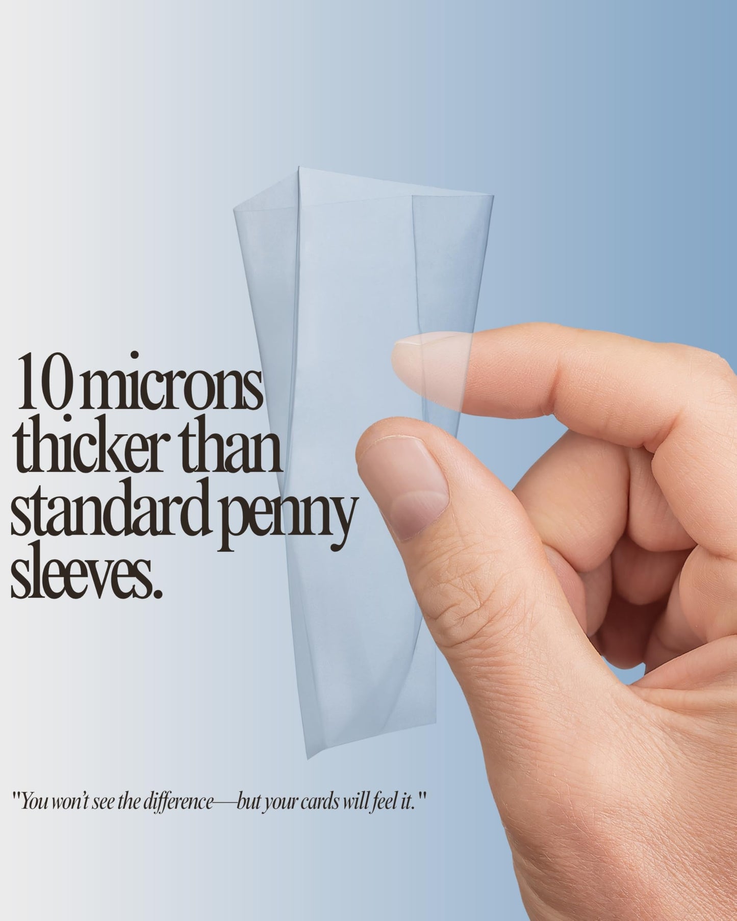TitanShield 1000-Count 60-Micron Soft Penny Card Sleeves 67x94mm Ultra Clear (2-5/8 x 3-5/8 in)