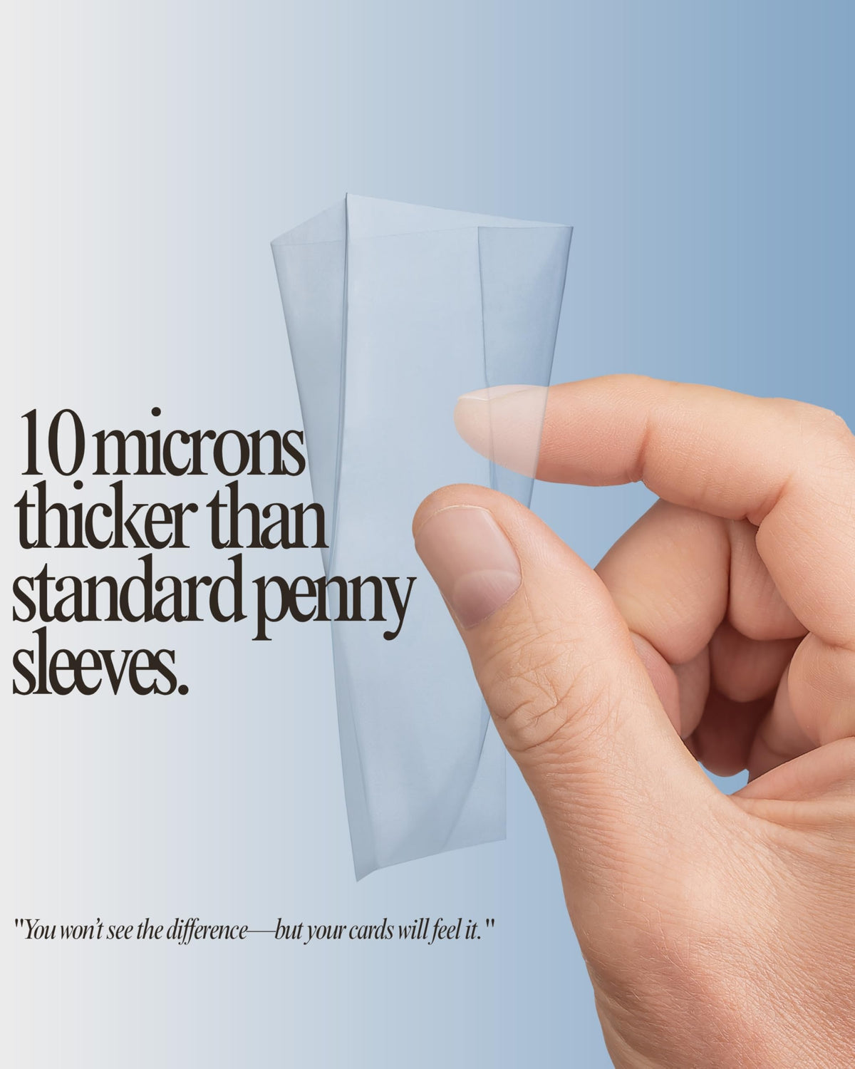 TitanShield 125-Count 60-Micron Penny Card Sleeves, 67x94mm – Ultra Clear & Archival Safe