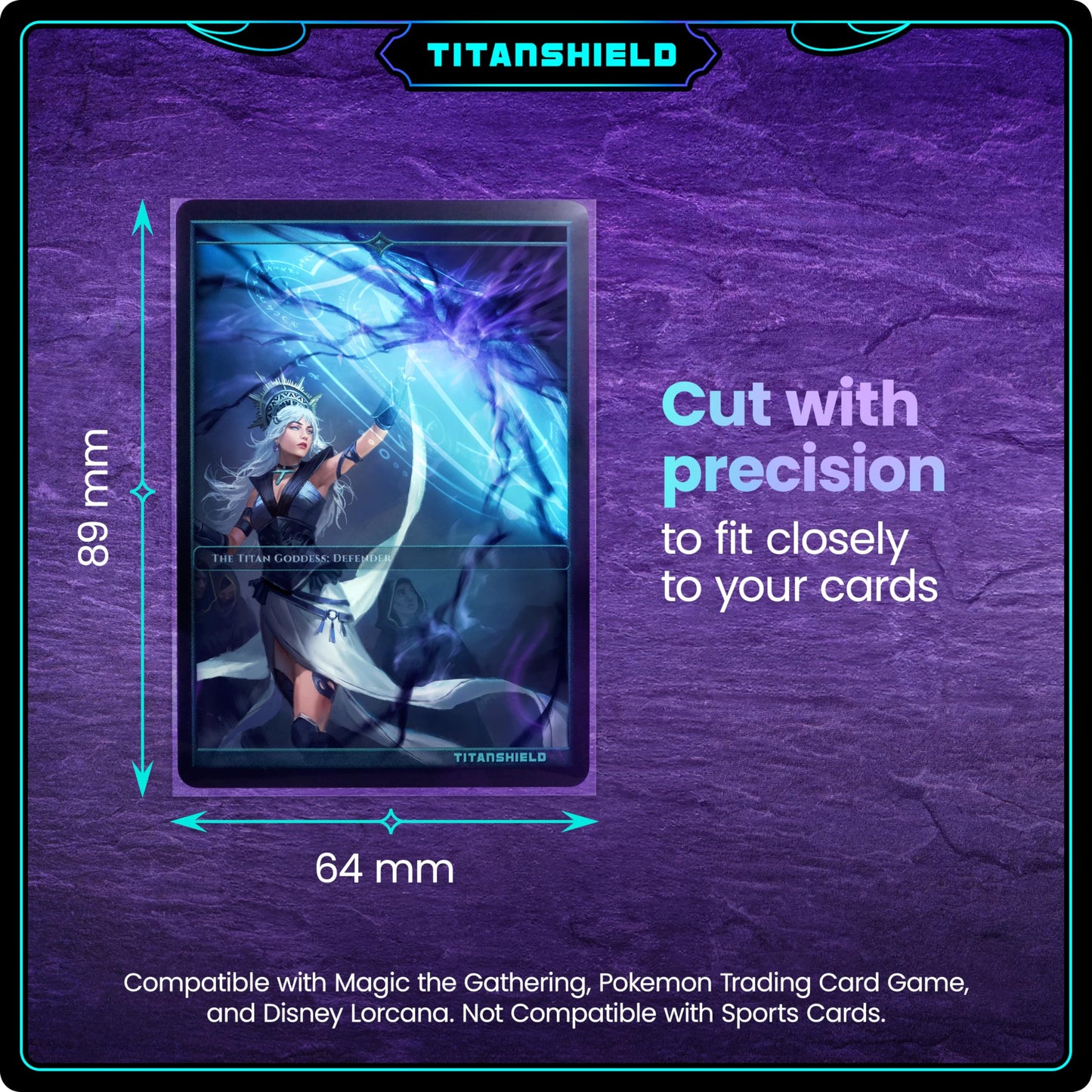 TitanShield Clear Inner Sleeves – 1000 Count, Perfect Fits for Trading Cards