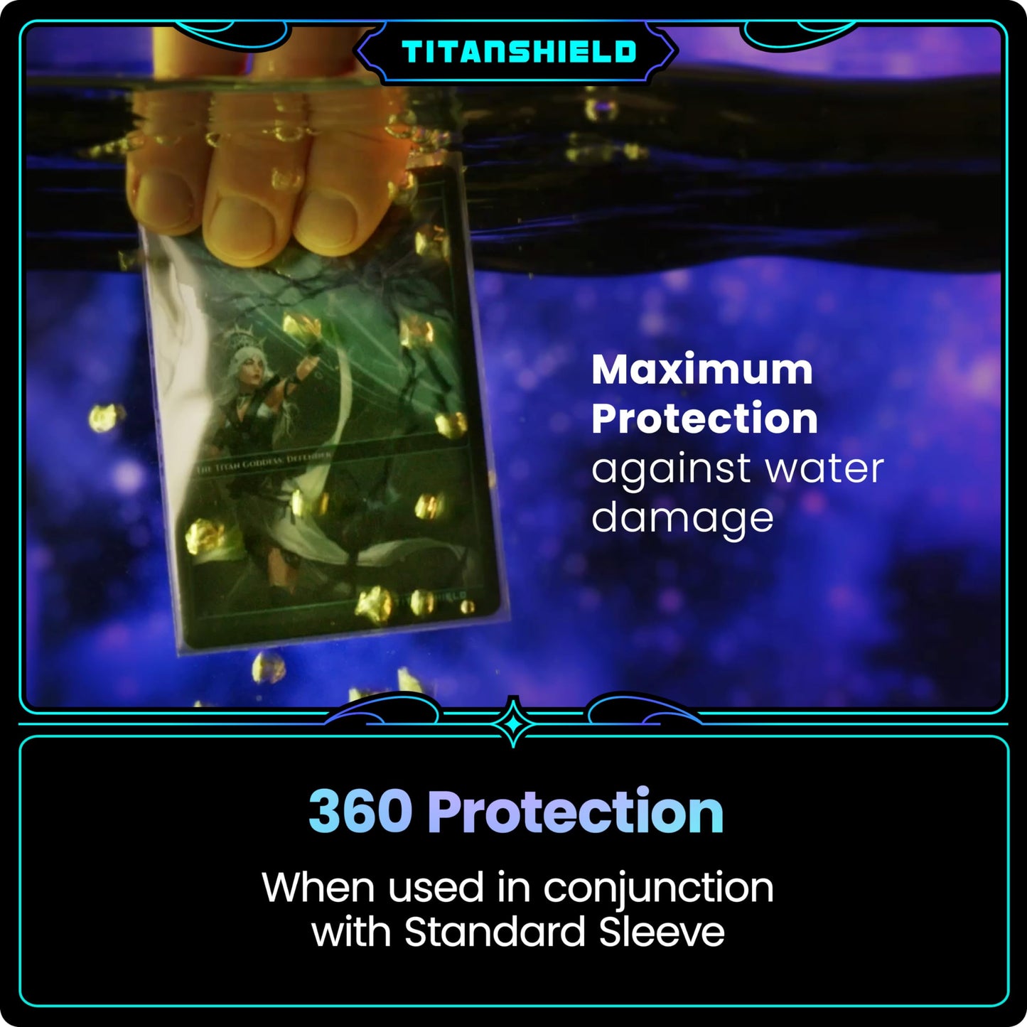 TitanShield Clear Inner Sleeves – 1000 Count, Perfect Fits for Trading Cards