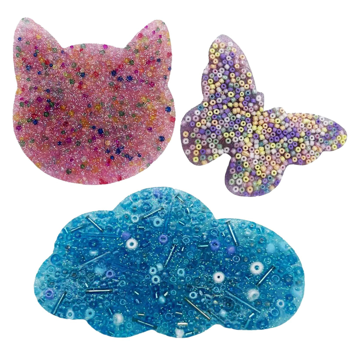 Titata 3pcs Non-Sticky Skin Picking Fidget Toys – Portable Silicone Sensory Pads for Focus