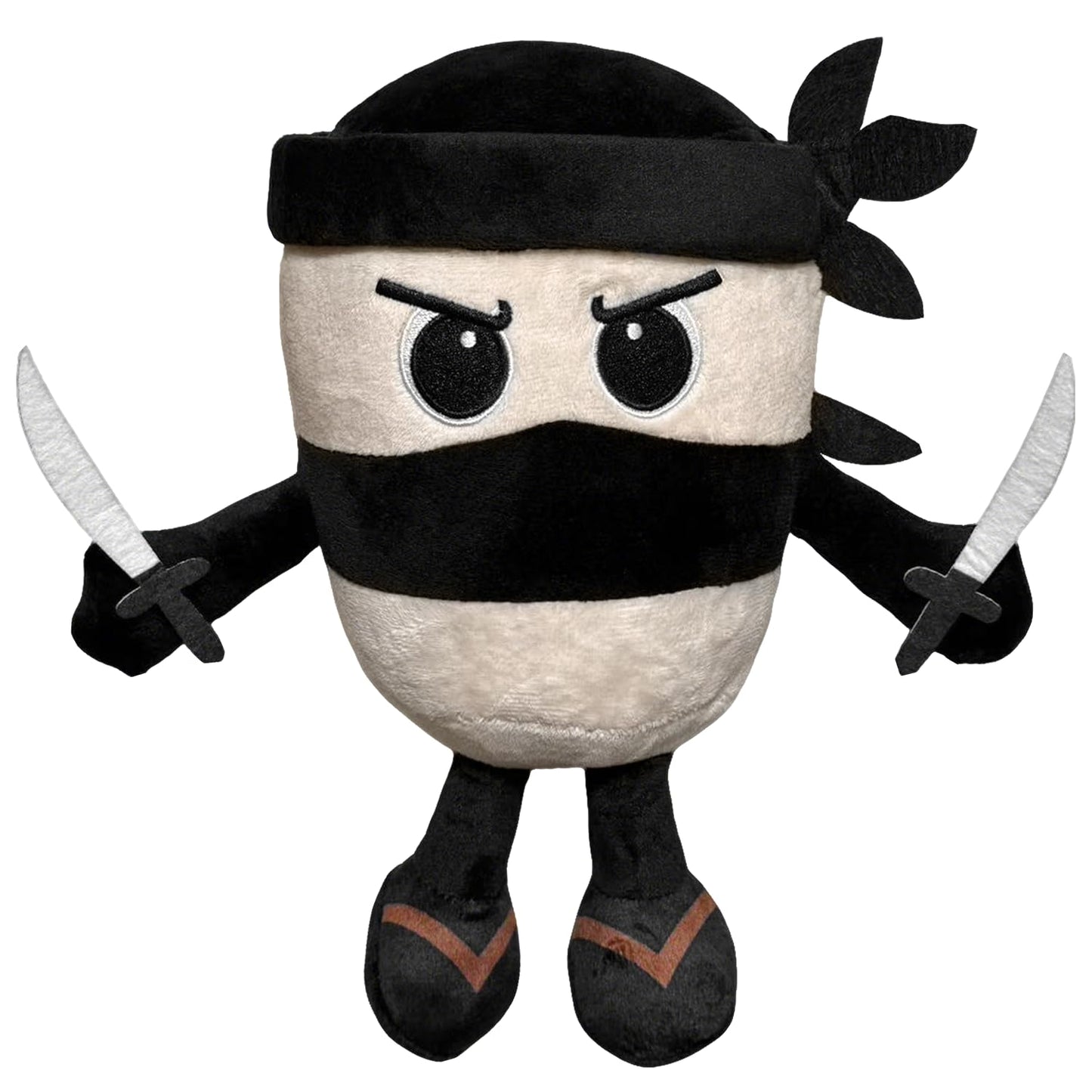 Tiuyov Italian Brainrot Capuccino Assassino Plush – 10-Inch Meme Plush for Collectors, Decor & Gag Gifts
