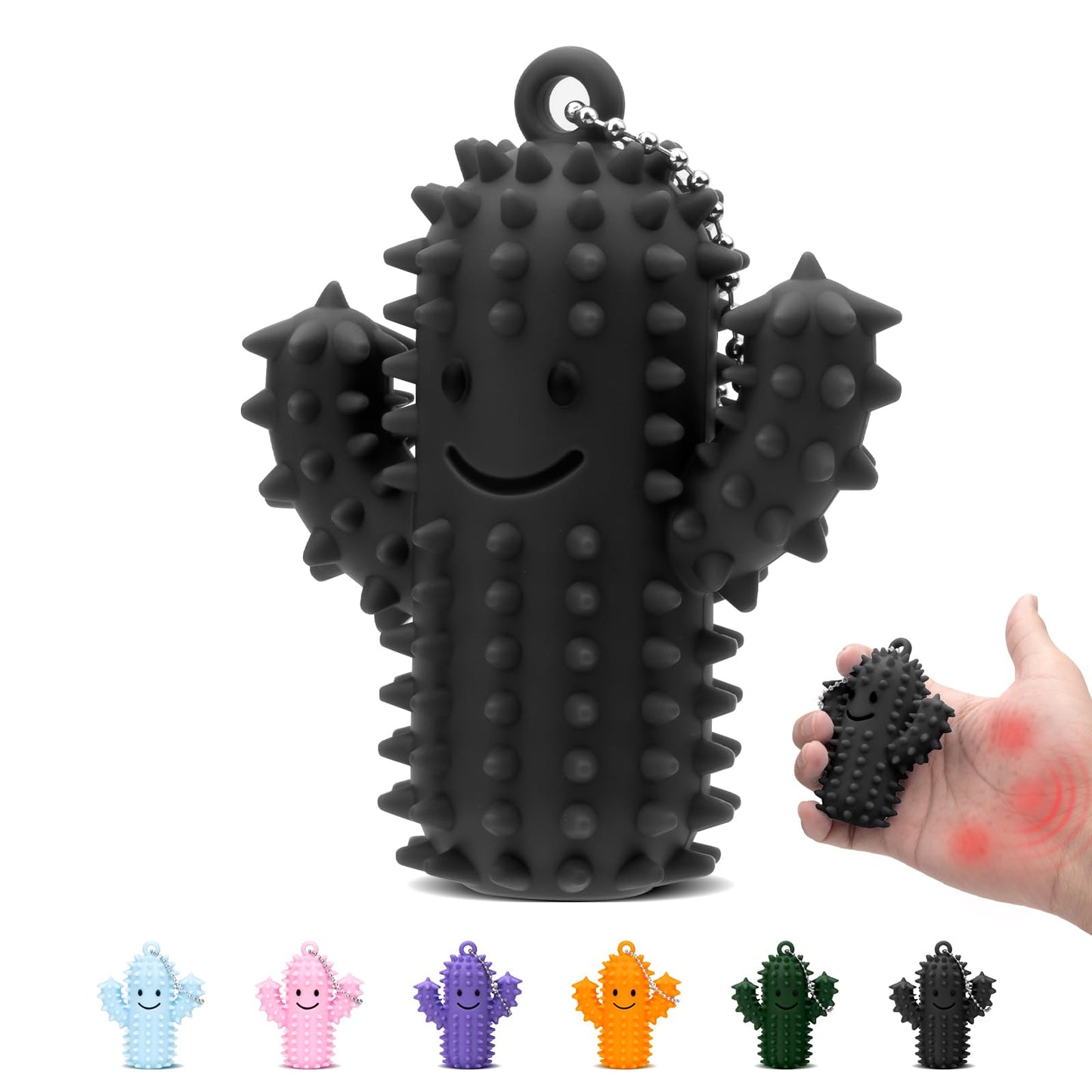 Tizuxa Silicone Little Ouchies Pain Fidget – Cactus Spiky Sensory Toy for Adults | Grounding & Focus