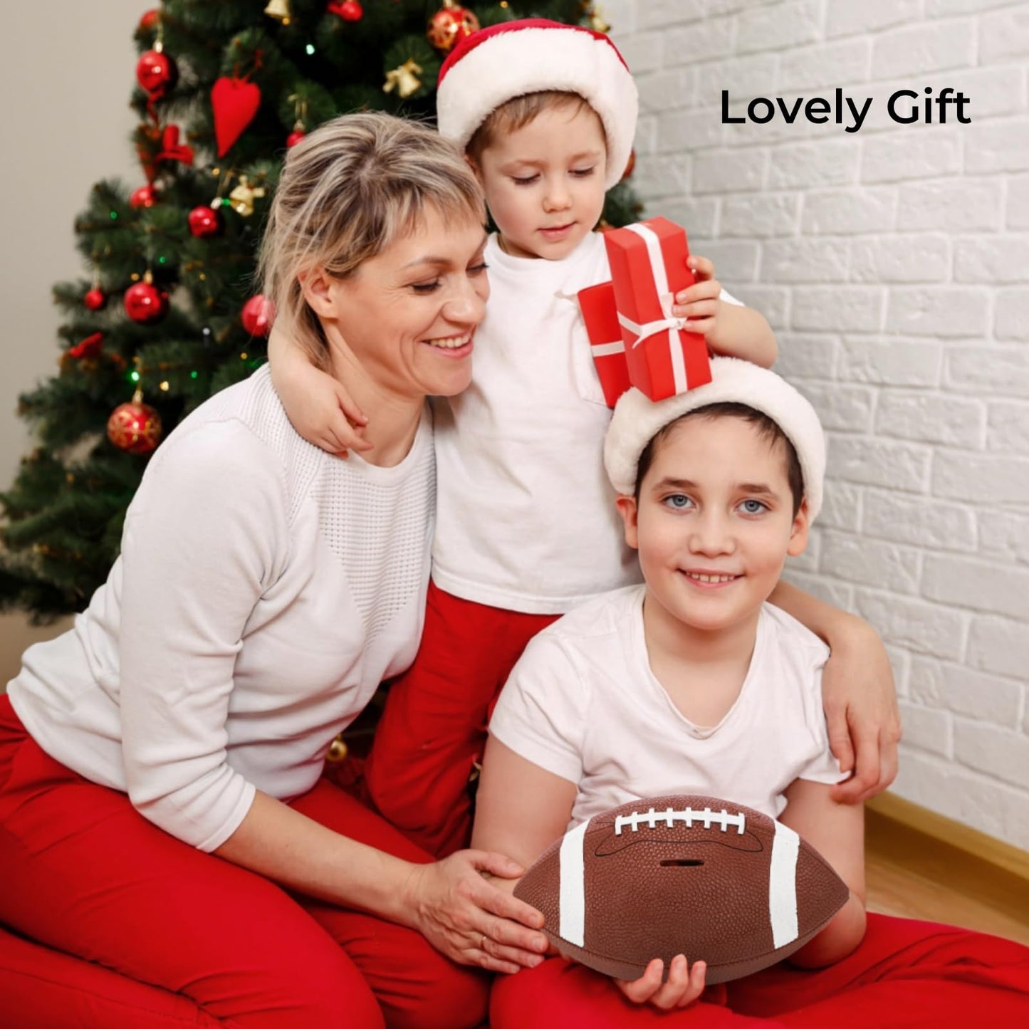 Tlence 11-Inch Football Piggy Bank | Shatterproof Rugby Coin Bank & Football Shape Money Box