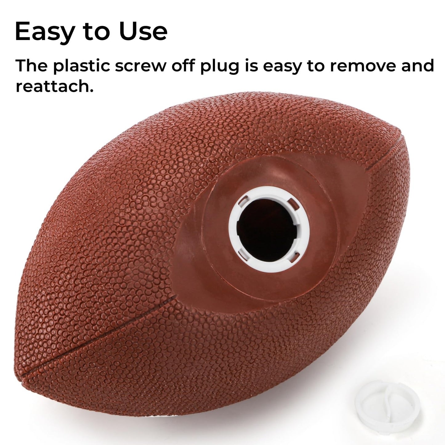 Tlence 11-Inch Football Piggy Bank | Shatterproof Rugby Coin Bank & Football Shape Money Box