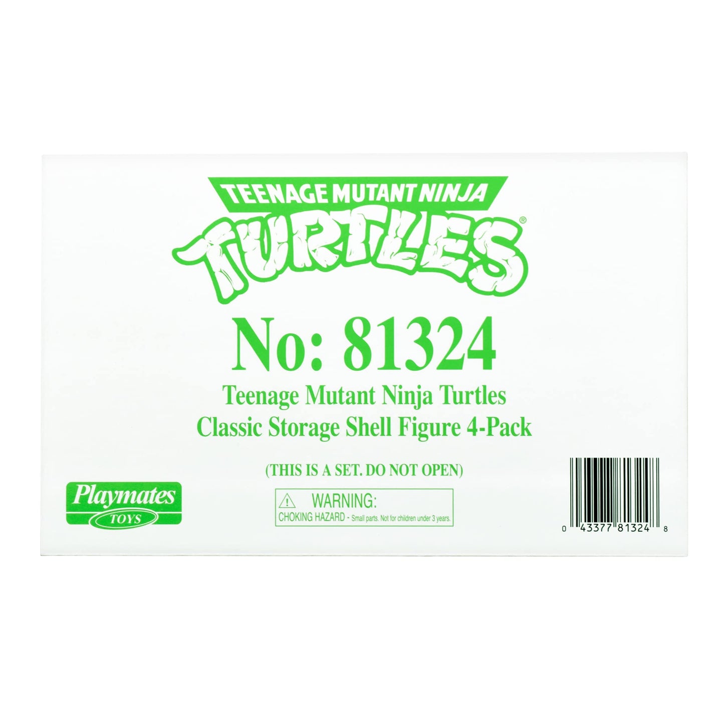 Teenage Mutant Ninja Turtles: Classic 4-Inch Turtles 4-Pack Figure Bundle by Playmates Toys