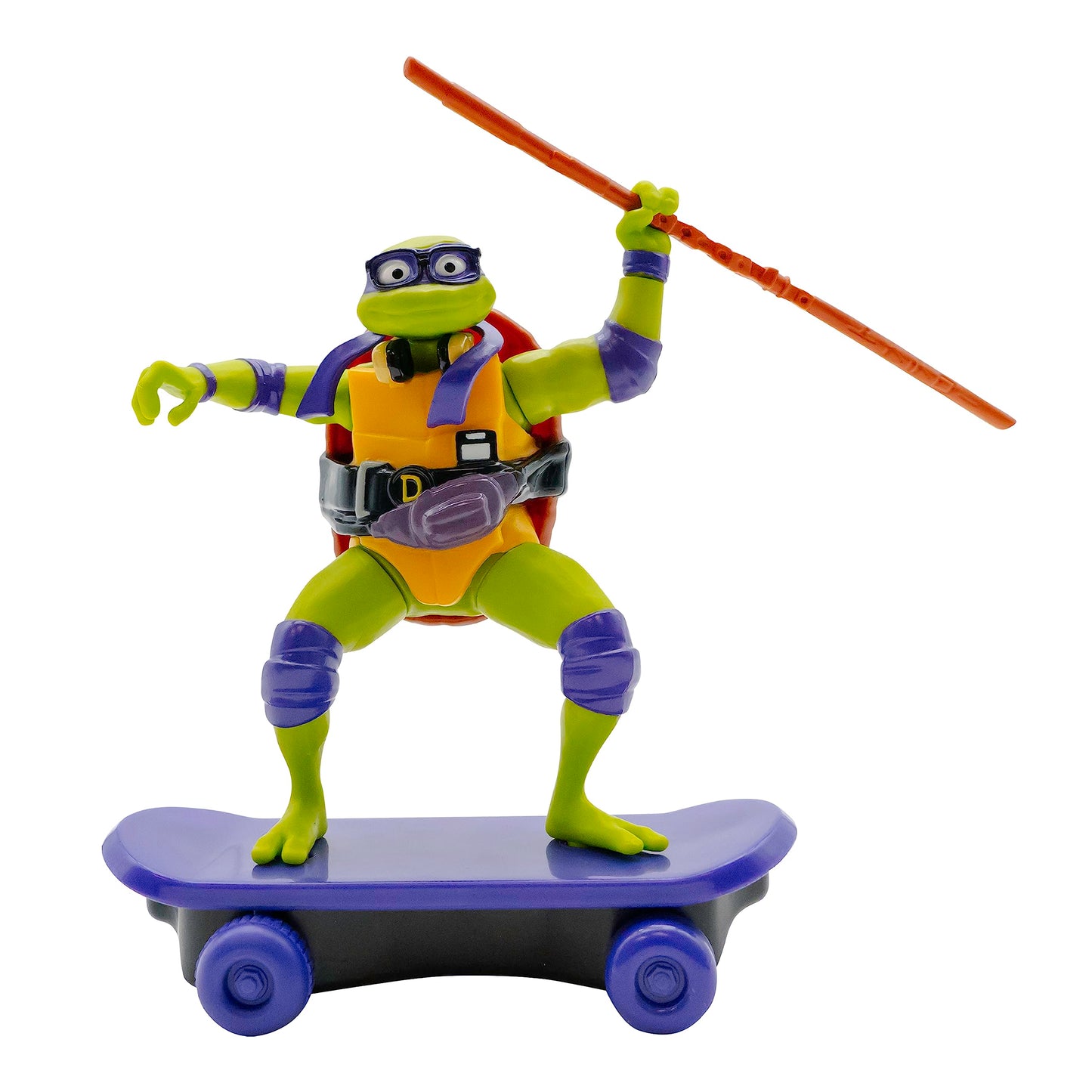 TMNT Donatello Sewer Shredder Pullback Skateboard – 5-Inch Collectible Toy