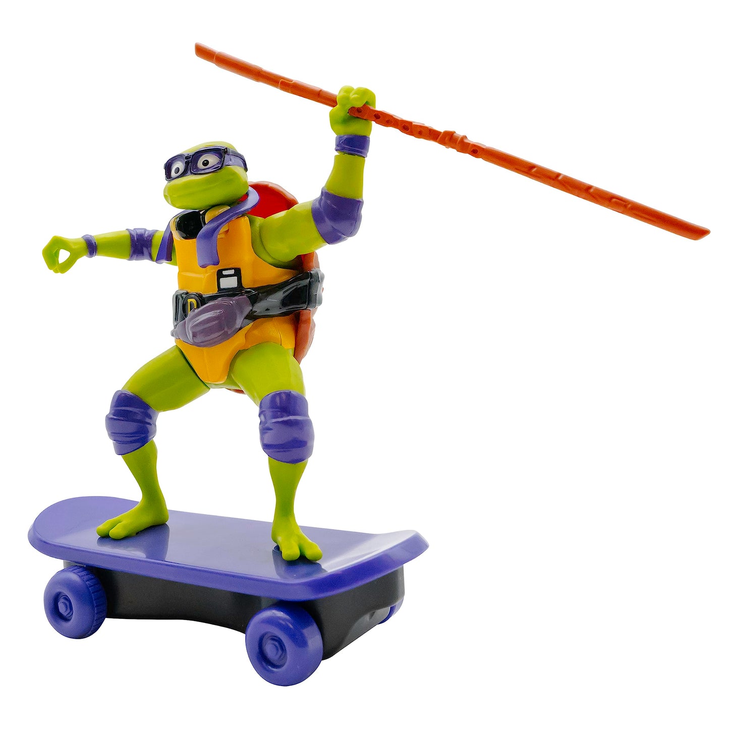 TMNT Donatello Sewer Shredder Pullback Skateboard – 5-Inch Collectible Toy