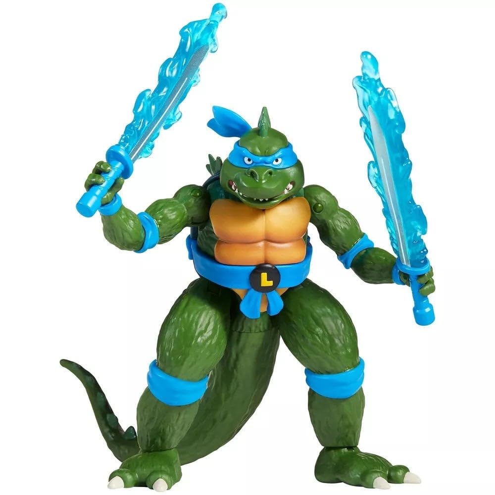 TMNT x Godzilla Leo Figure – Collectible Teenage Mutant Ninja Turtles Figure Leo