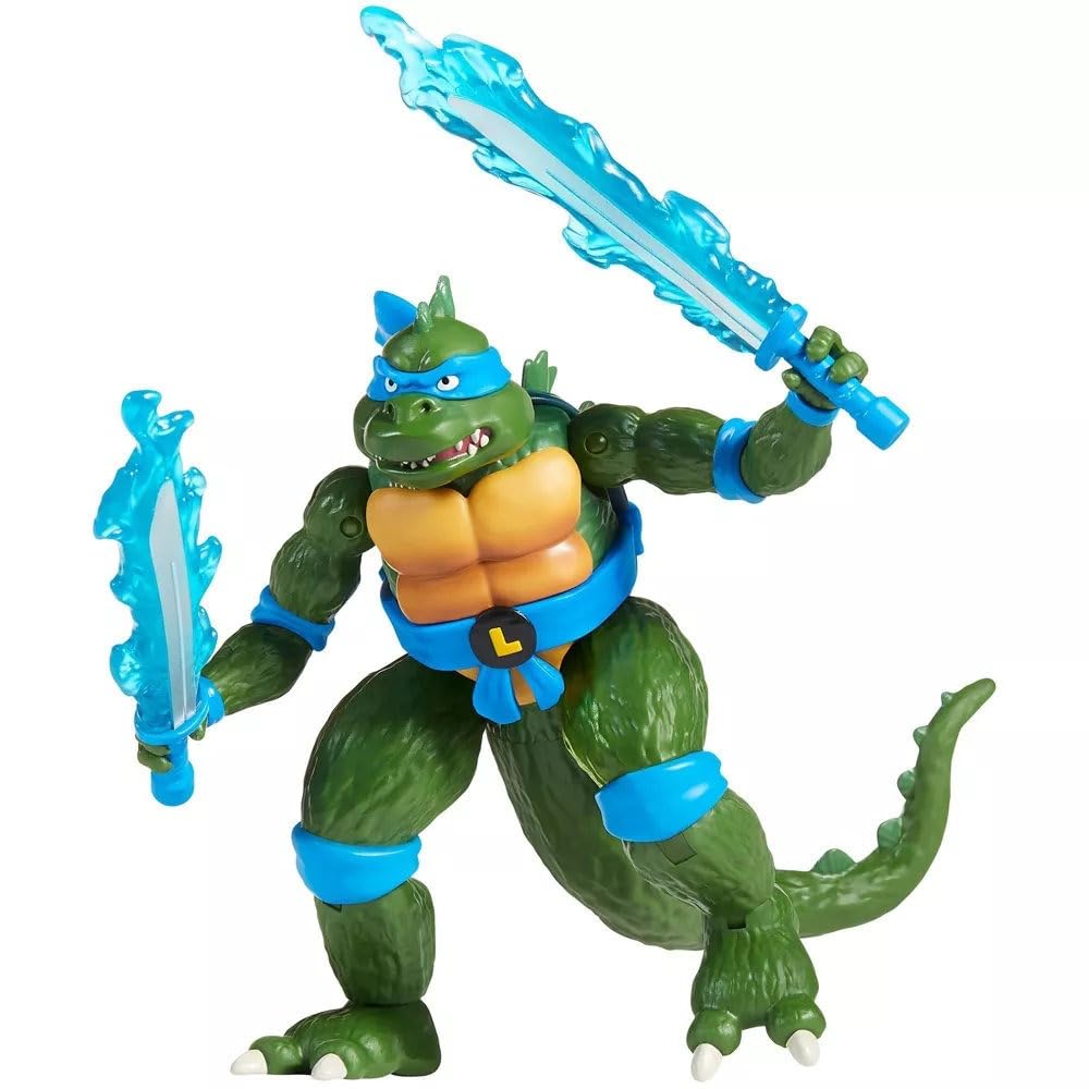 TMNT x Godzilla Leo Figure – Collectible Teenage Mutant Ninja Turtles Figure Leo