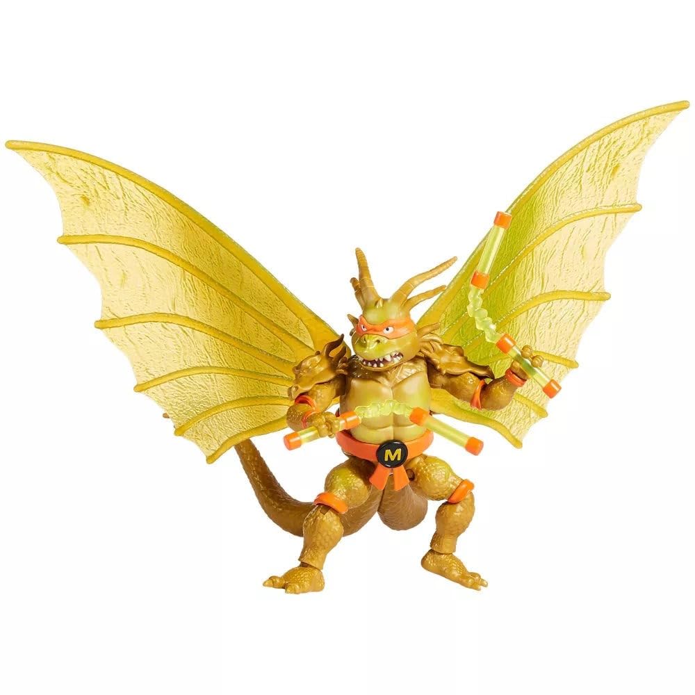 Teenage Mutant Ninja Turtles TMNT x Godzilla Mikey Figure | Collectible Display Piece