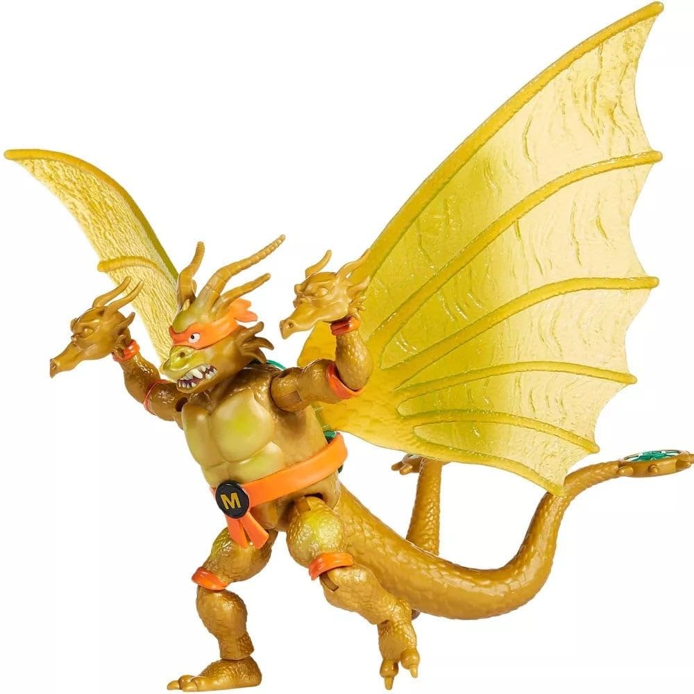Teenage Mutant Ninja Turtles TMNT x Godzilla Mikey Figure | Collectible Display Piece