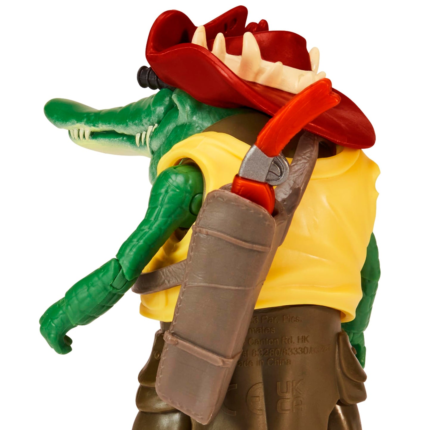 Teenage Mutant Ninja Turtles Leatherhead Mutant Mayhem 4.5-Inch Action Figure – Detailed Poseable Basic Figure for TMNT Fans and Kids 4-7 (Playmates 83294CO)