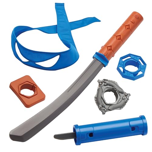TMNT Tales Leonardo Build N Battle Katana Sword Role Play Set by Playmates Toys