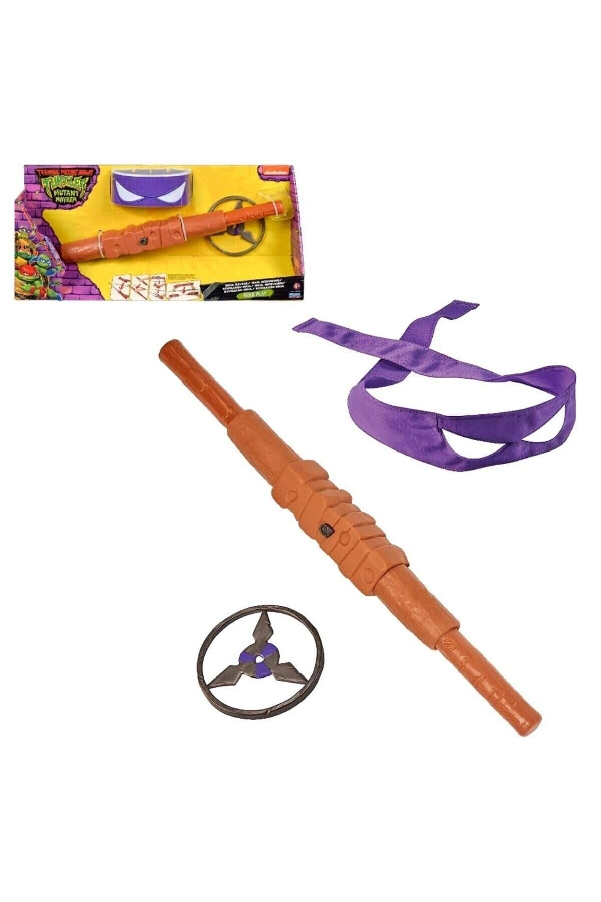 Teenage Mutant Ninja Turtles Mutant Mayhem Donatello Ninja Reveal Role Play Set | Playmates Toys