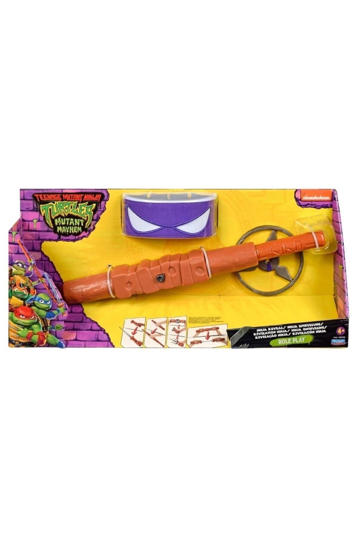 Teenage Mutant Ninja Turtles Mutant Mayhem Donatello Ninja Reveal Role Play Set | Playmates Toys