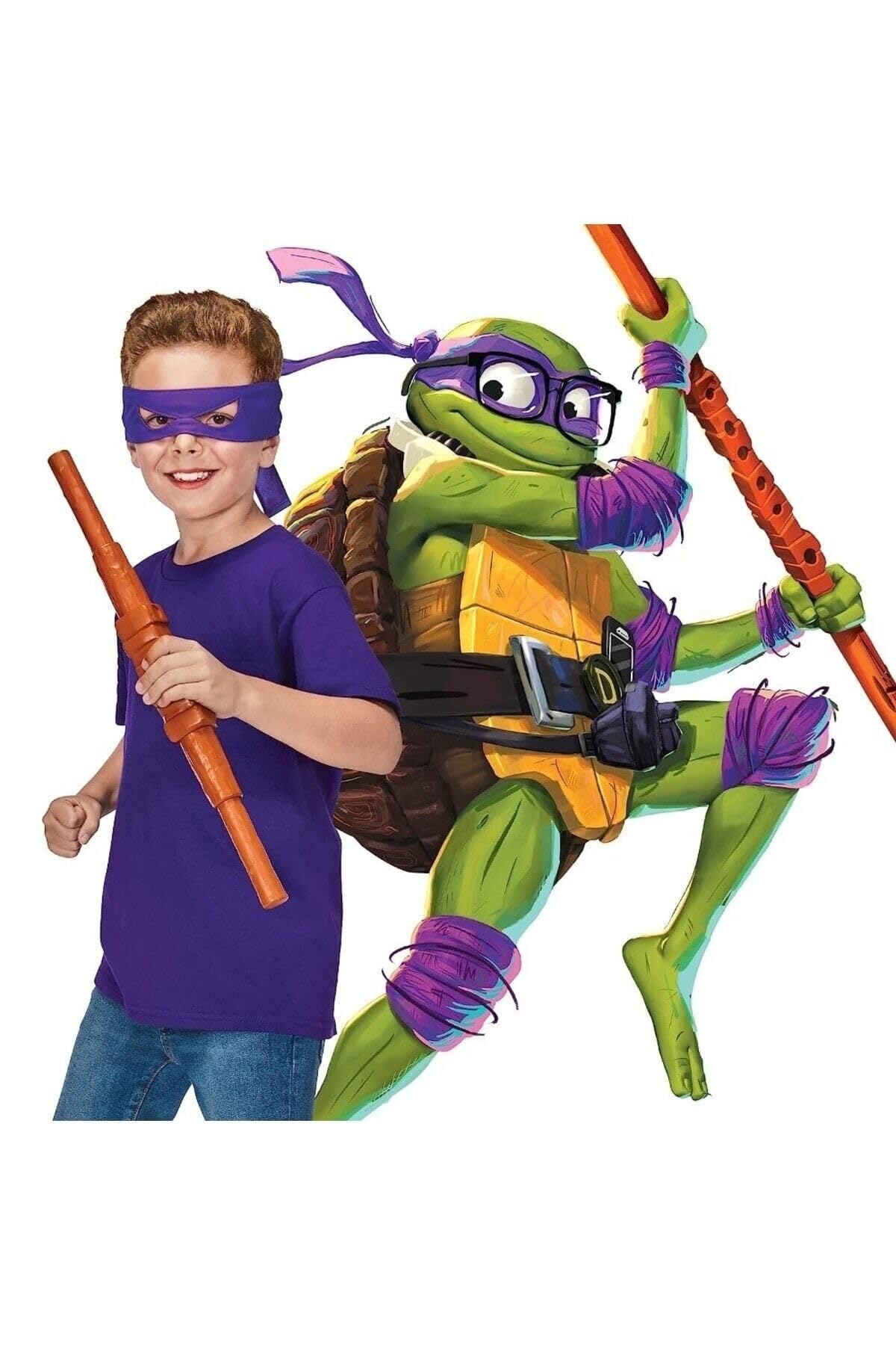 Teenage Mutant Ninja Turtles Mutant Mayhem Donatello Ninja Reveal Role Play Set | Playmates Toys