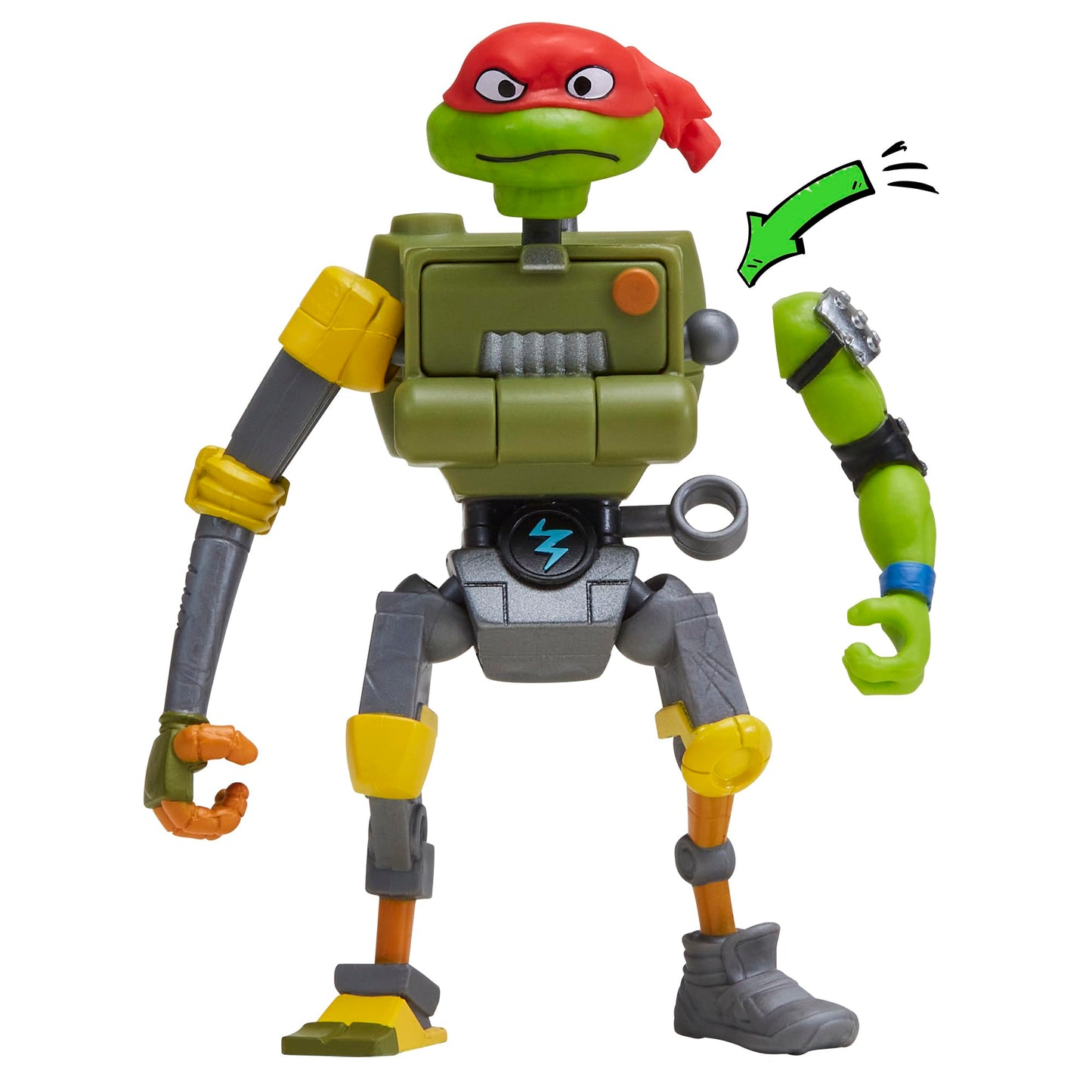 TMNT Mutations Mix and Match Metalhead 4.5-Inch Action Figure