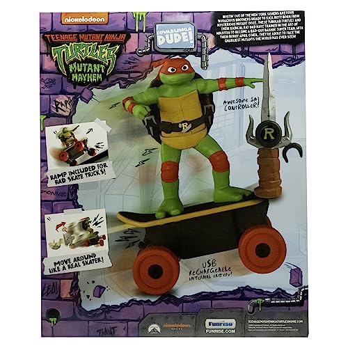 TMNT Raphael Cowabunga RC Skateboard — Real Skate Tricks, 2.4 GHz