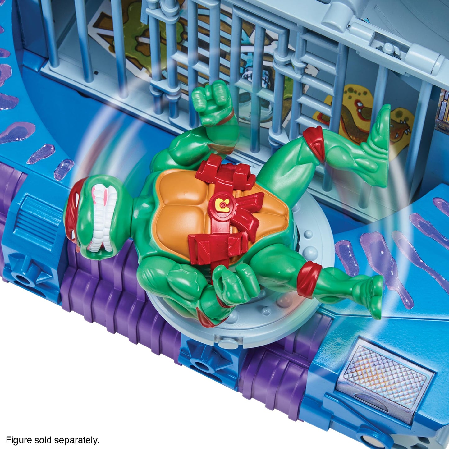 TMNT Classic Technodrome Playset — Amazon Exclusive | Authentic Retro TMNT Battle Fortress