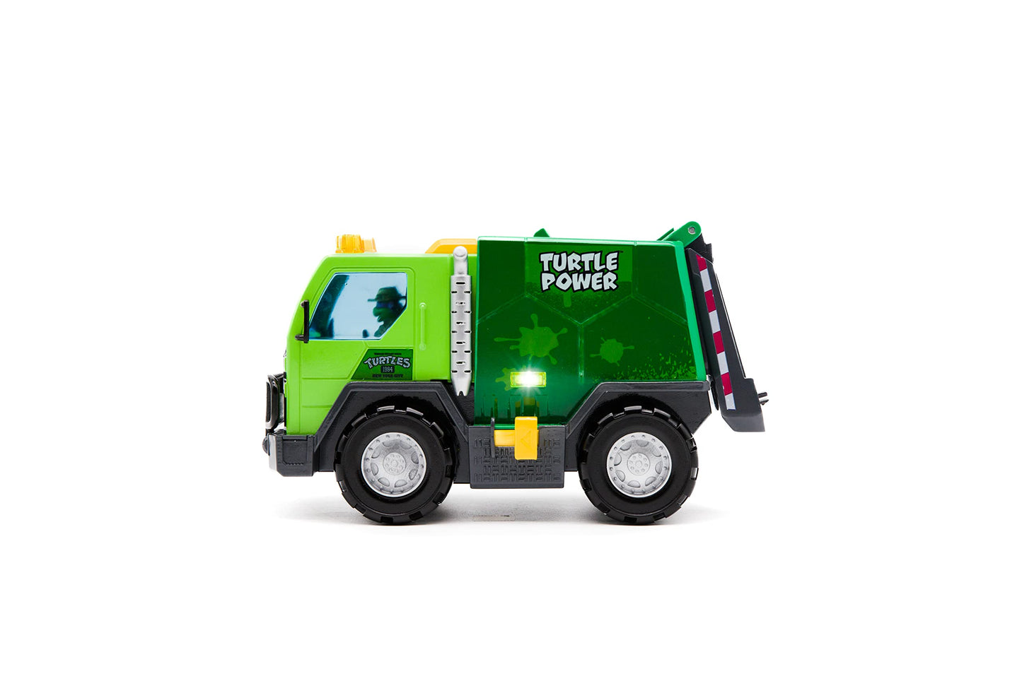 TMNT Thrash N’ Battle Garbage Truck with Lights, Sounds & Sewer Cap Launchers