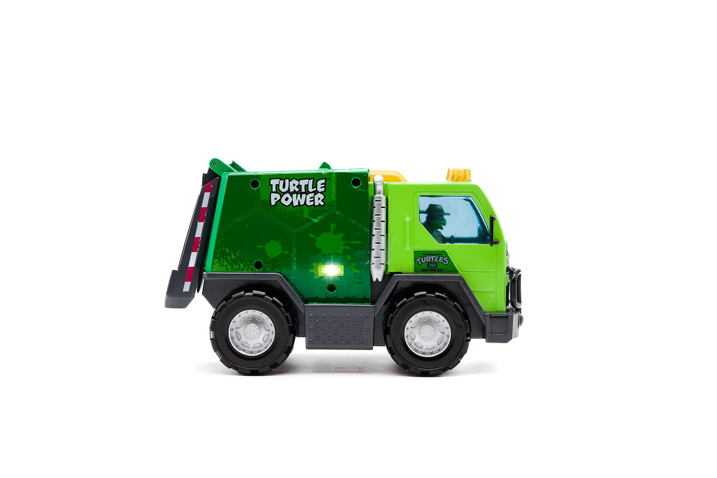 TMNT Thrash N’ Battle Garbage Truck with Lights, Sounds & Sewer Cap Launchers
