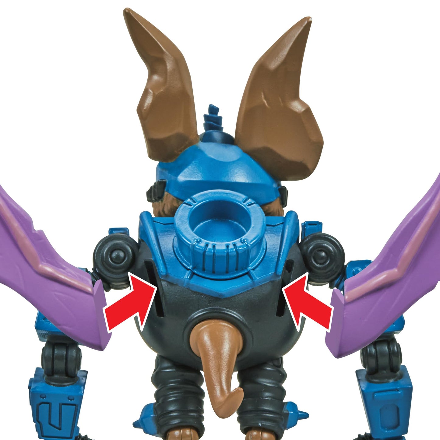 TMNT Wingnut 4-Inch Basic Action Figure | Mutant Mayhem by Playmates Toys