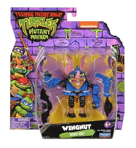 TMNT Wingnut 4-Inch Basic Action Figure | Mutant Mayhem by Playmates Toys