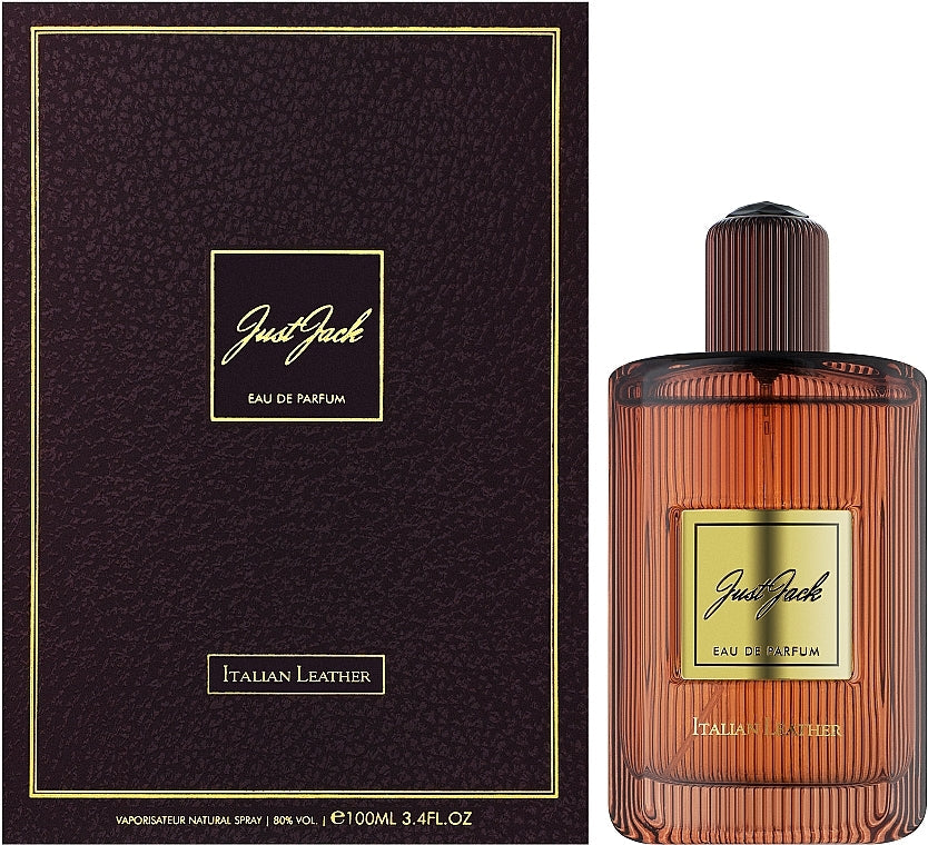 Just Jack Italian Leather Eau de Parfum 100ml Spray Unisex Fragrance