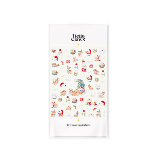 Hello Claws | Christmas Kitty Nail Deco Sticker