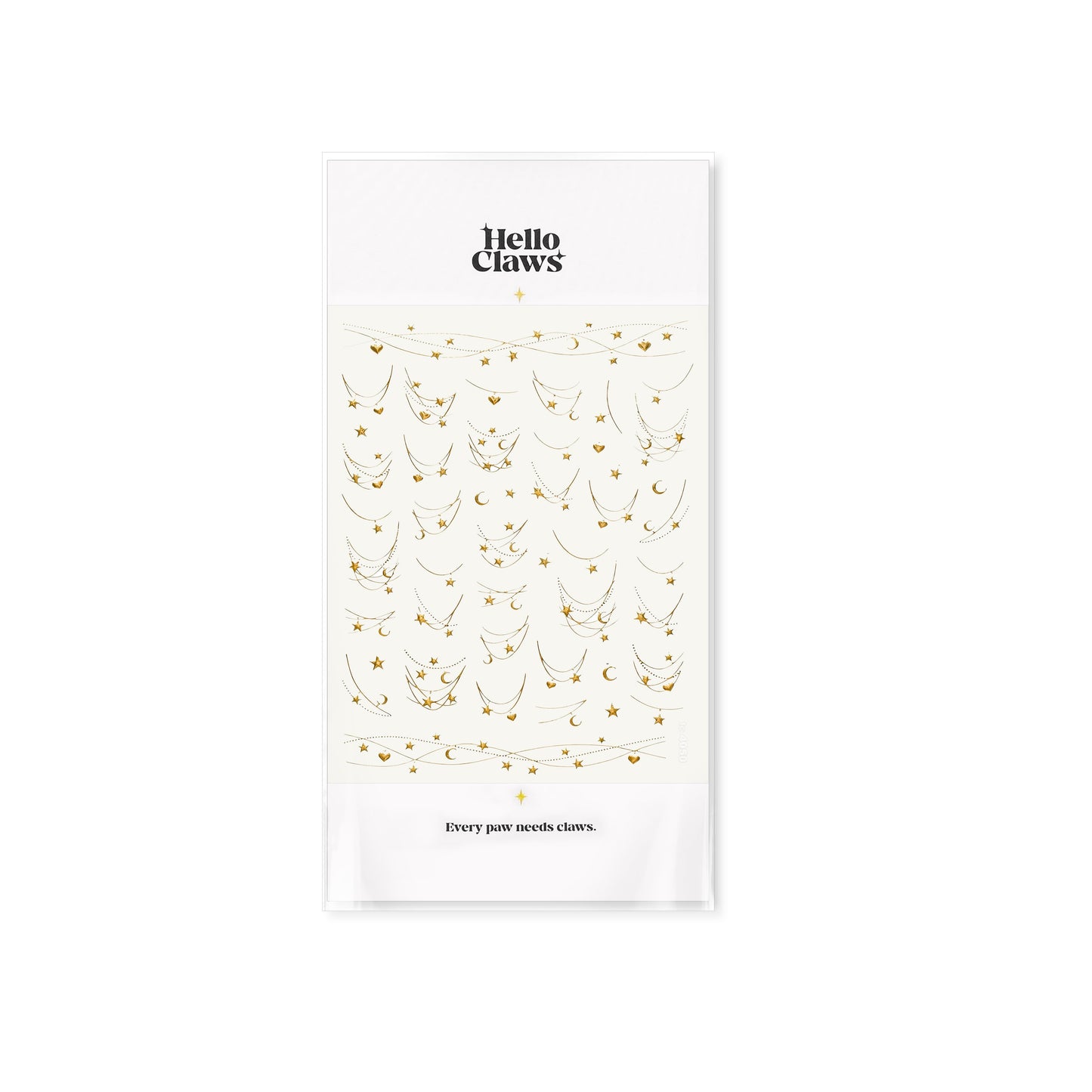Hello Claws | Star Necklace Nail Deco Sticker
