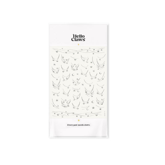 Hello Claws | Star Necklace Nail Deco Sticker