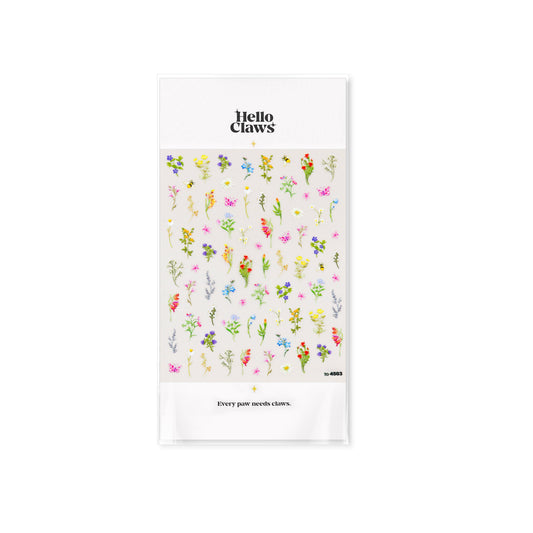 Hello Claws | Spring Wild Flower Nail Deco Sticker