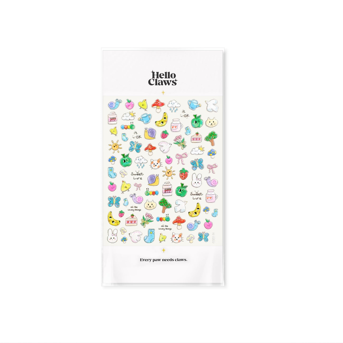 Hello Claws | Lovely Zoo Nail Deco Sticker