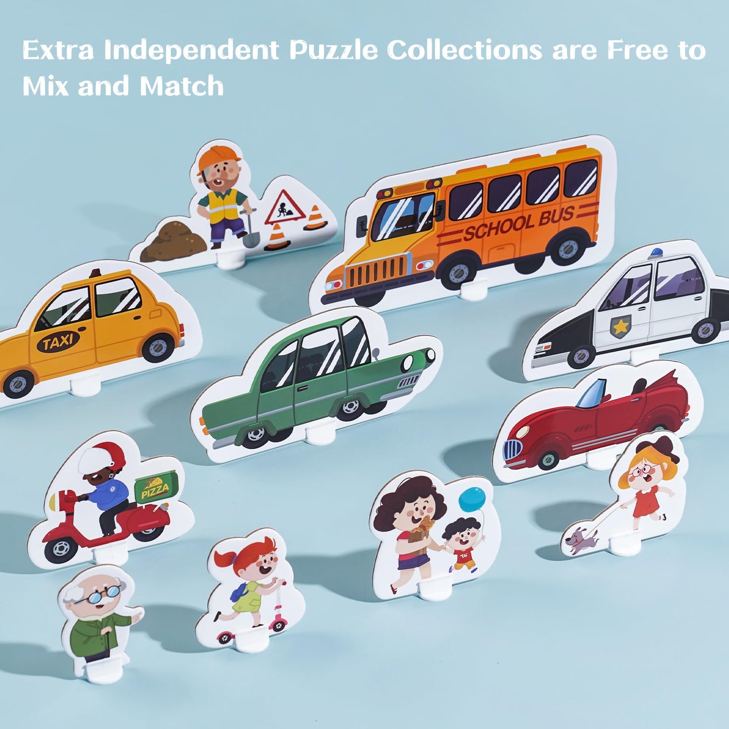 TOI Giant Floor Puzzle for Kids 3-5 | 2x3 ft Road, City & Railway Puzzles