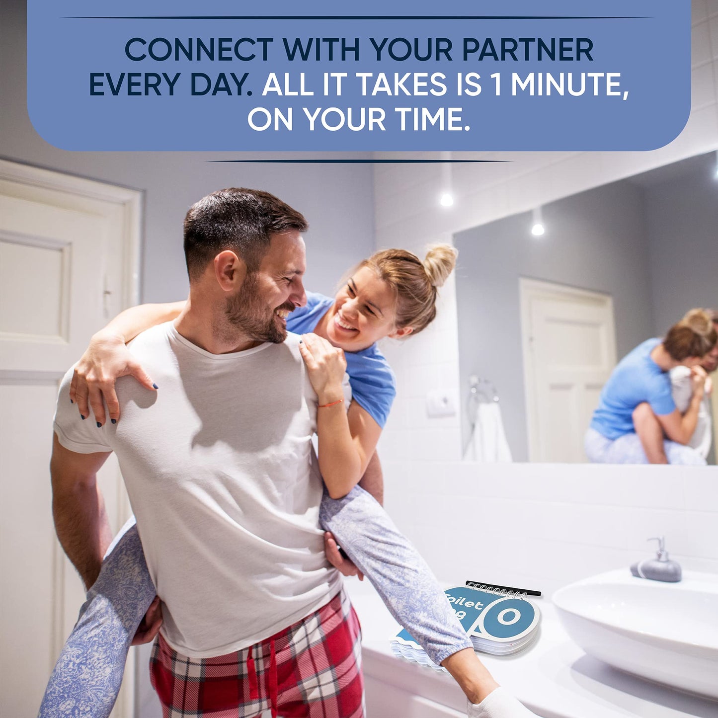 Toilet Tag: Couples Card Games for Date Night & Connection