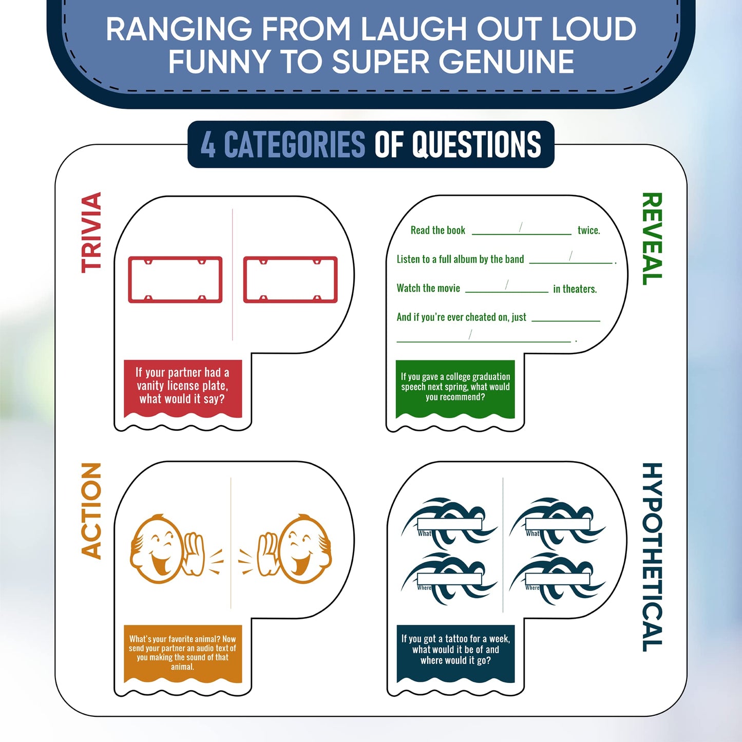 Toilet Tag: Couples Card Games for Date Night & Connection