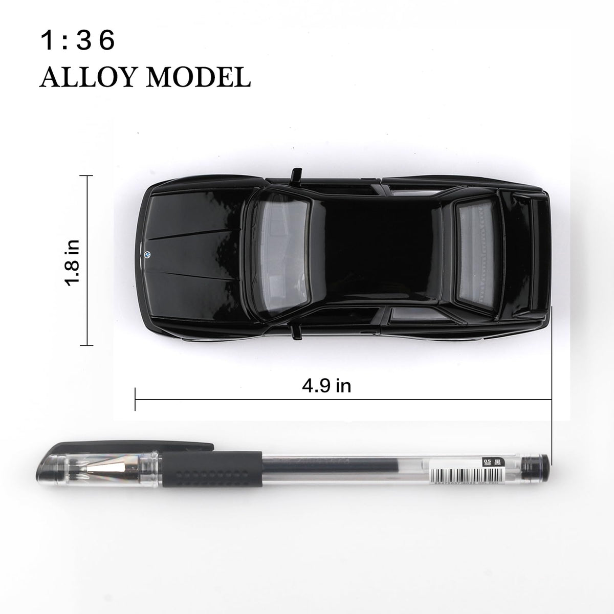 TOKAXI 1/36 BMW M3 Diecast Model Car – Pull-Back Toy, Open-Door Detail, Gift for Kids & Collectors