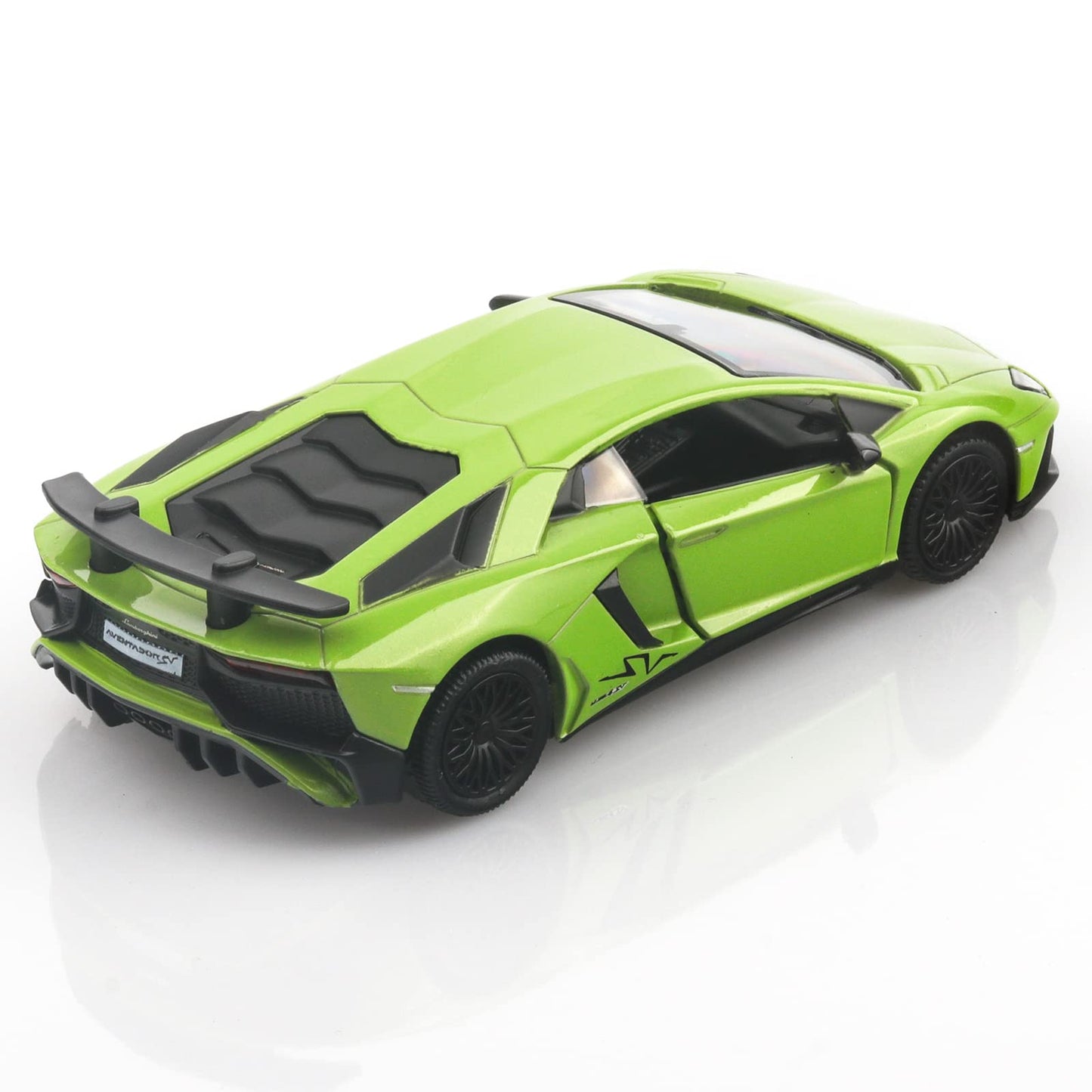 TOKAXI 1/36 Scale Lamborghini Aventador LP750-4 SV Diecast Car – Pull-Back Green