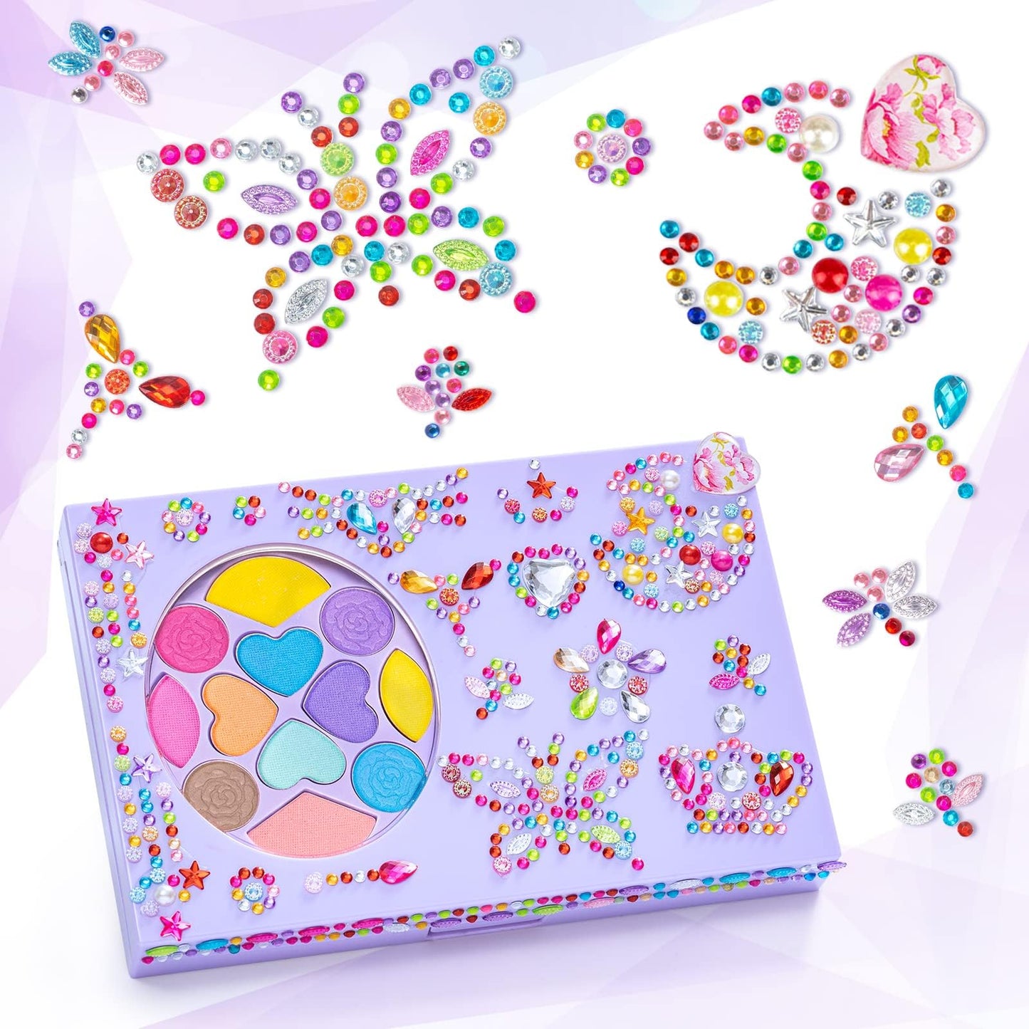 Tomons Kids Makeup Kit for Girls – Real Washable Cosmetic Toy Set (3–10 Years)