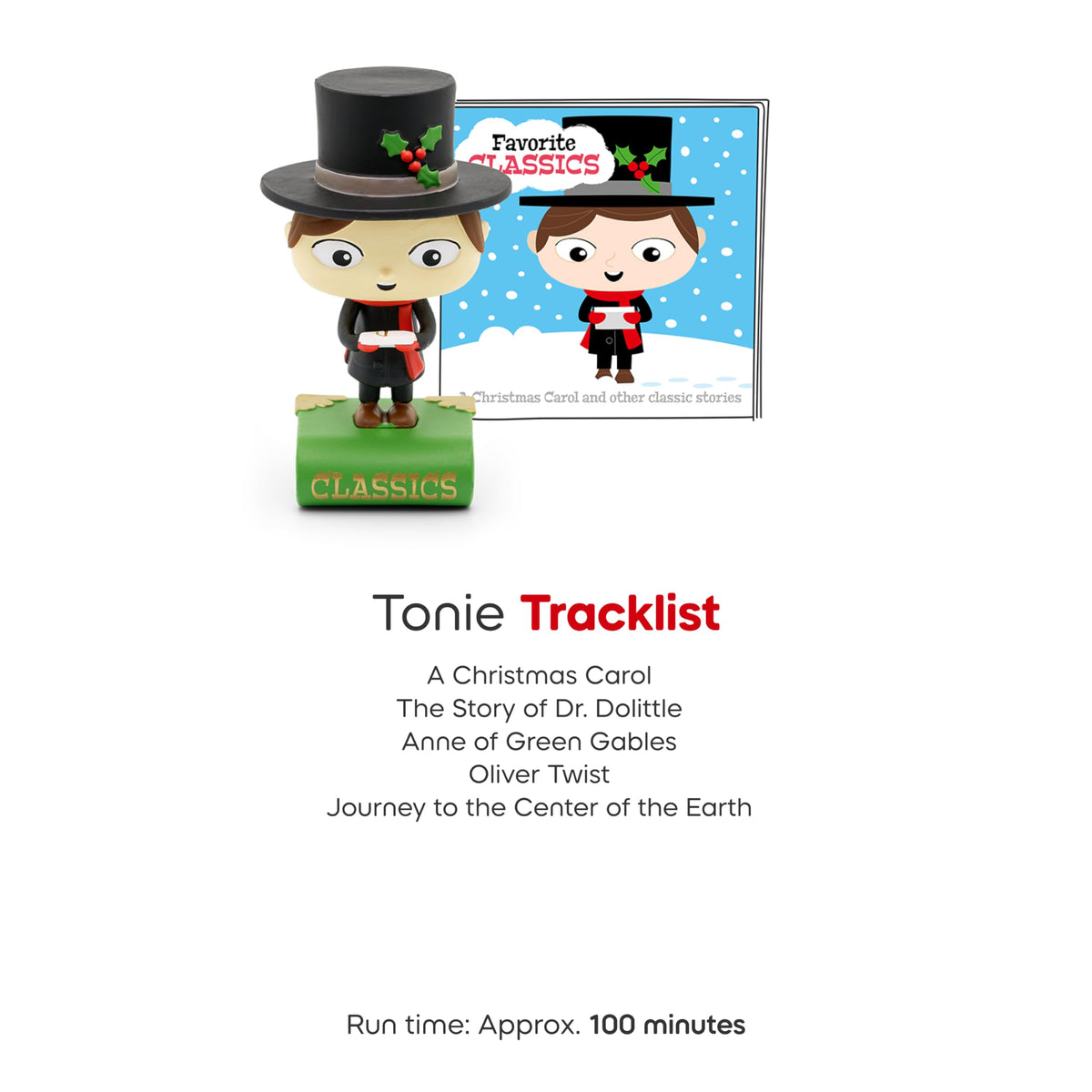 Tonies A Christmas Carol & Classic Tales — 5 Stories, 100 Min on Toniebox