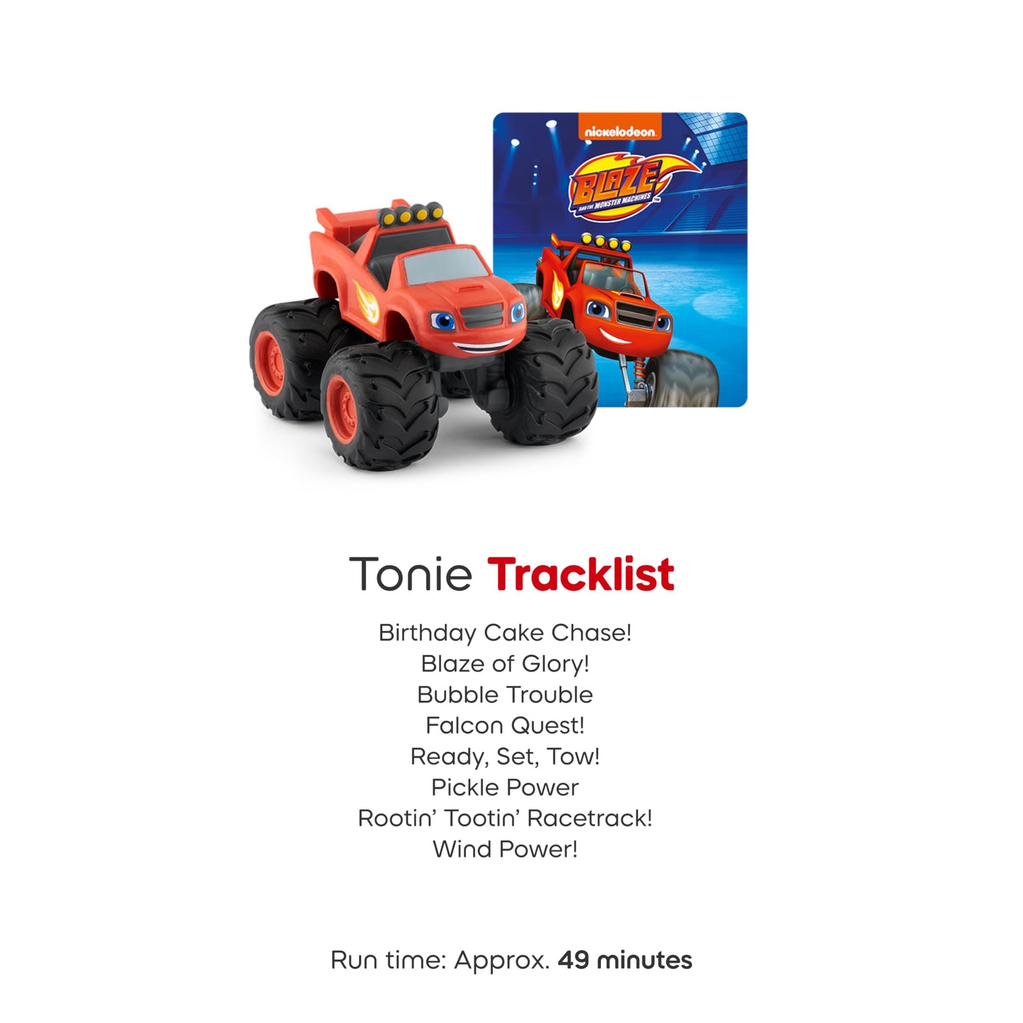 Tonies Blaze Audio Toy Figurine – Blaze & The Monster Machines