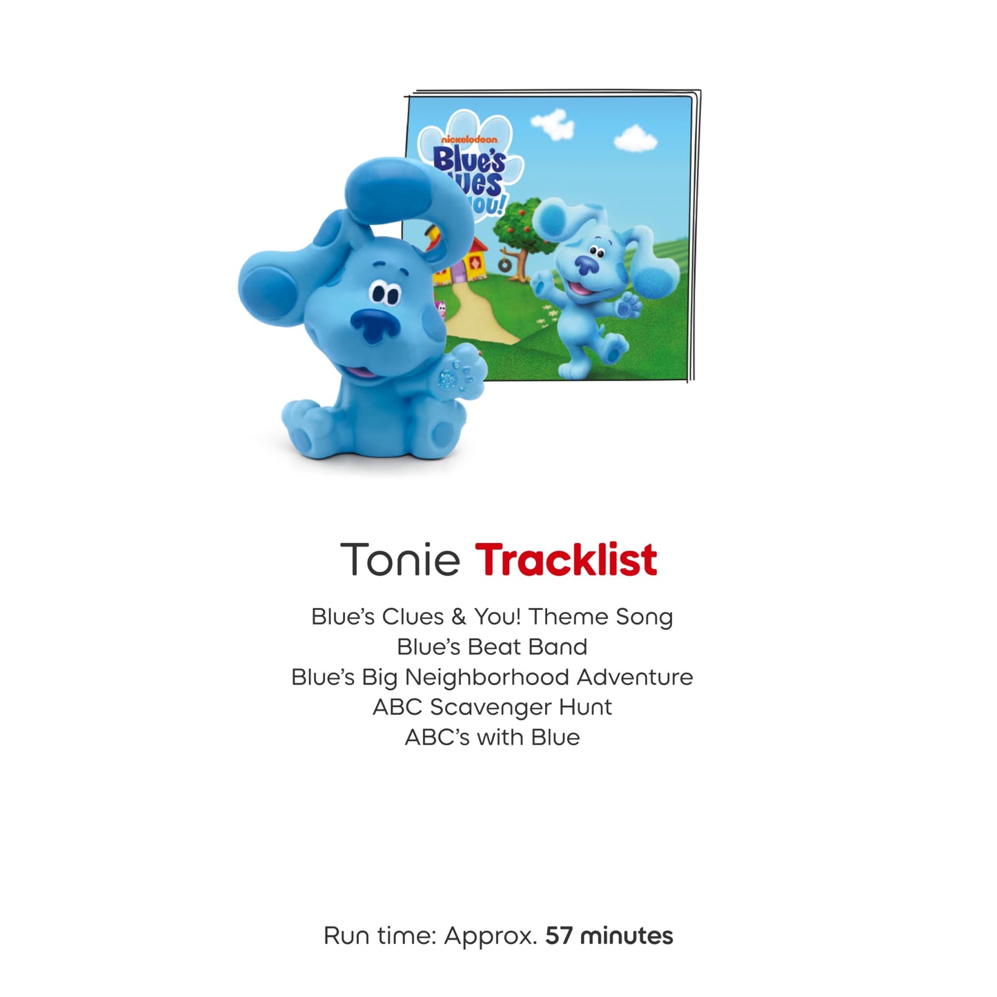 Tonies Blue Audio Toy Figurine – Blue's Clues & You! Interactive Stories