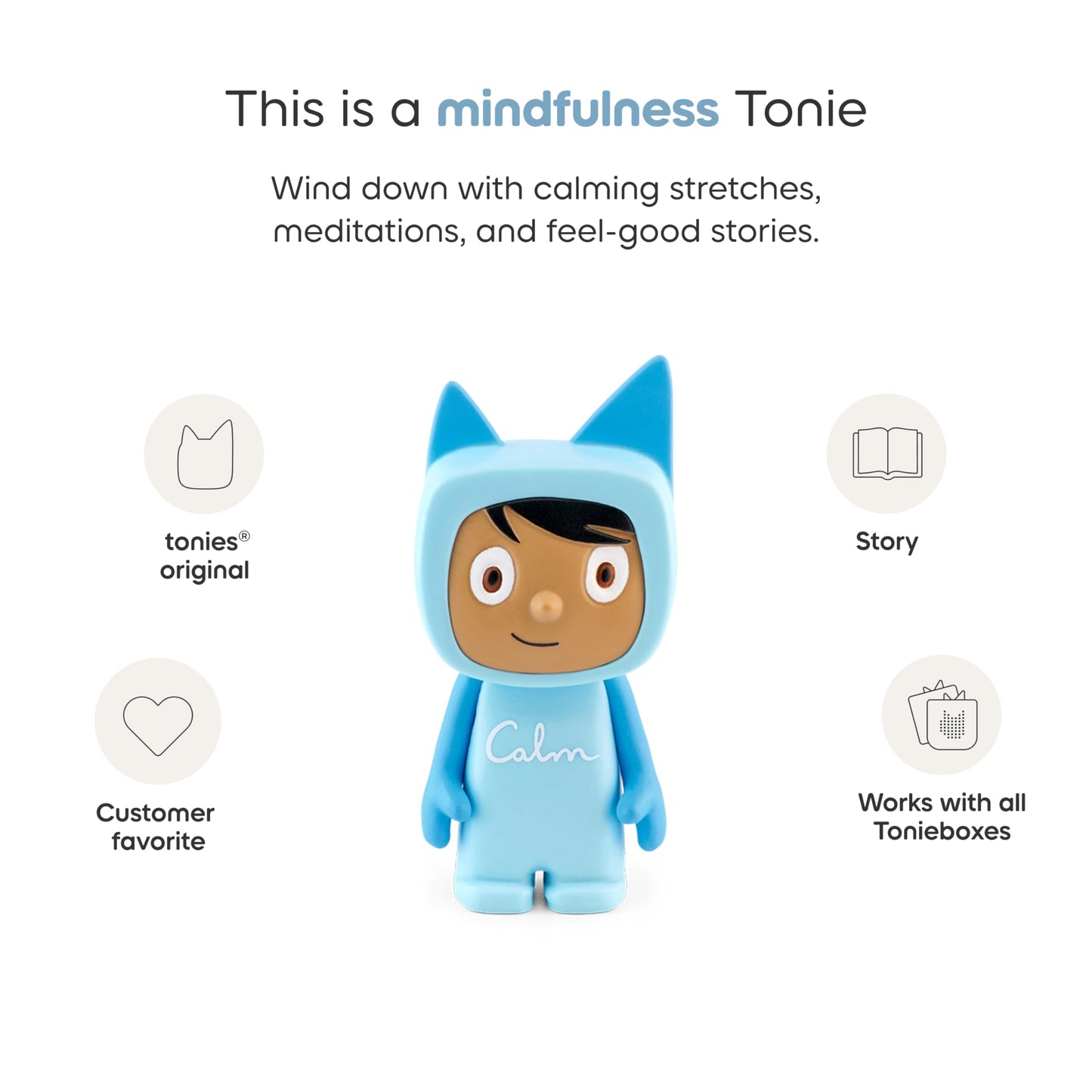 Tonies x Calm Mindfulness: Audio Toy for Kids | Mindfulness & Sleep Stories
