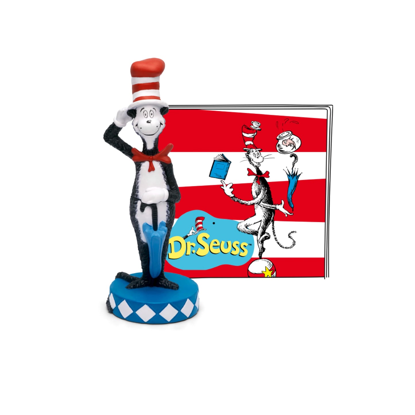 Tonies Cat in the Hat Audio Toy Figurine – 6 Dr. Seuss Stories