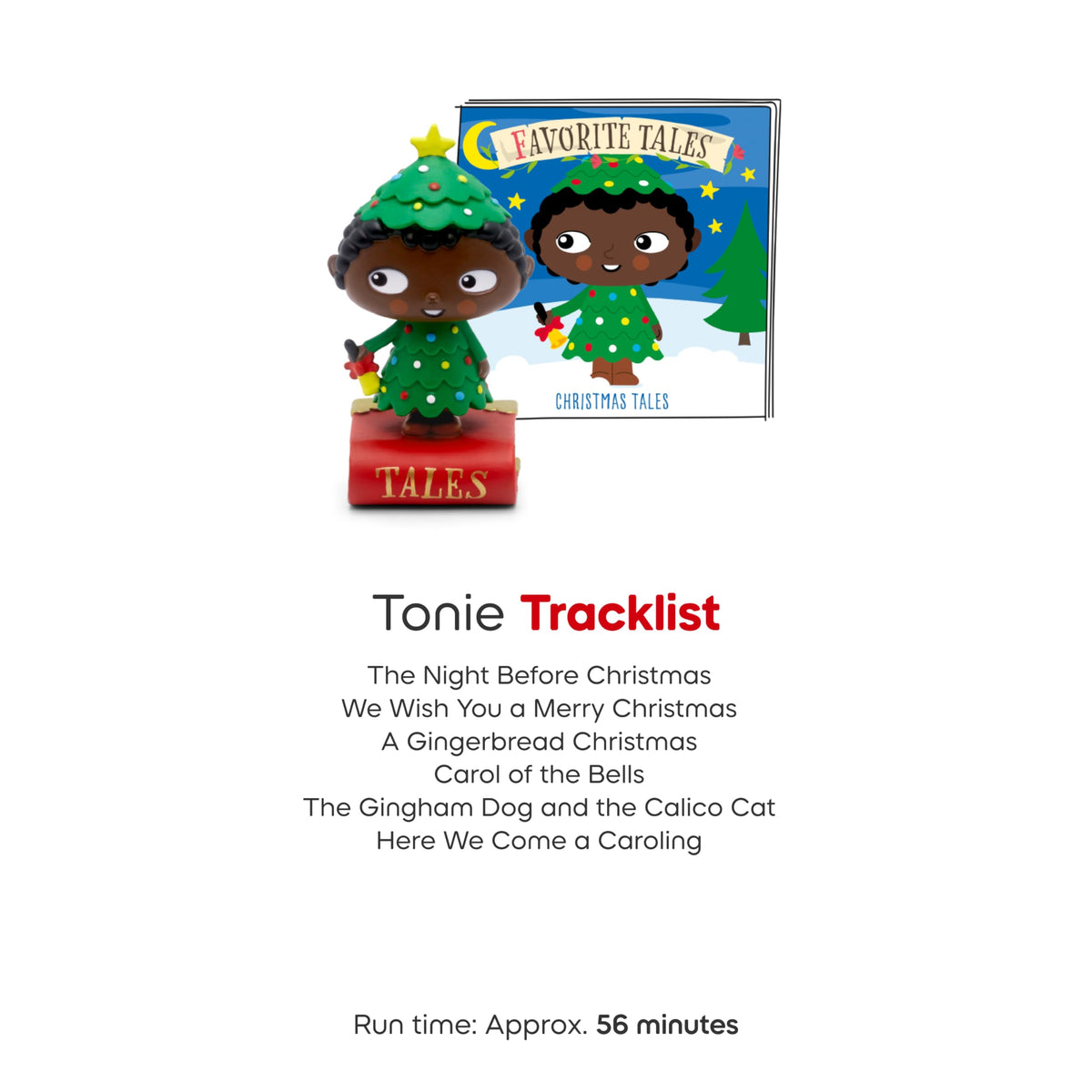 Tonies Christmas Tales Audio Play Character – 56-Minute Holiday Stories & Songs