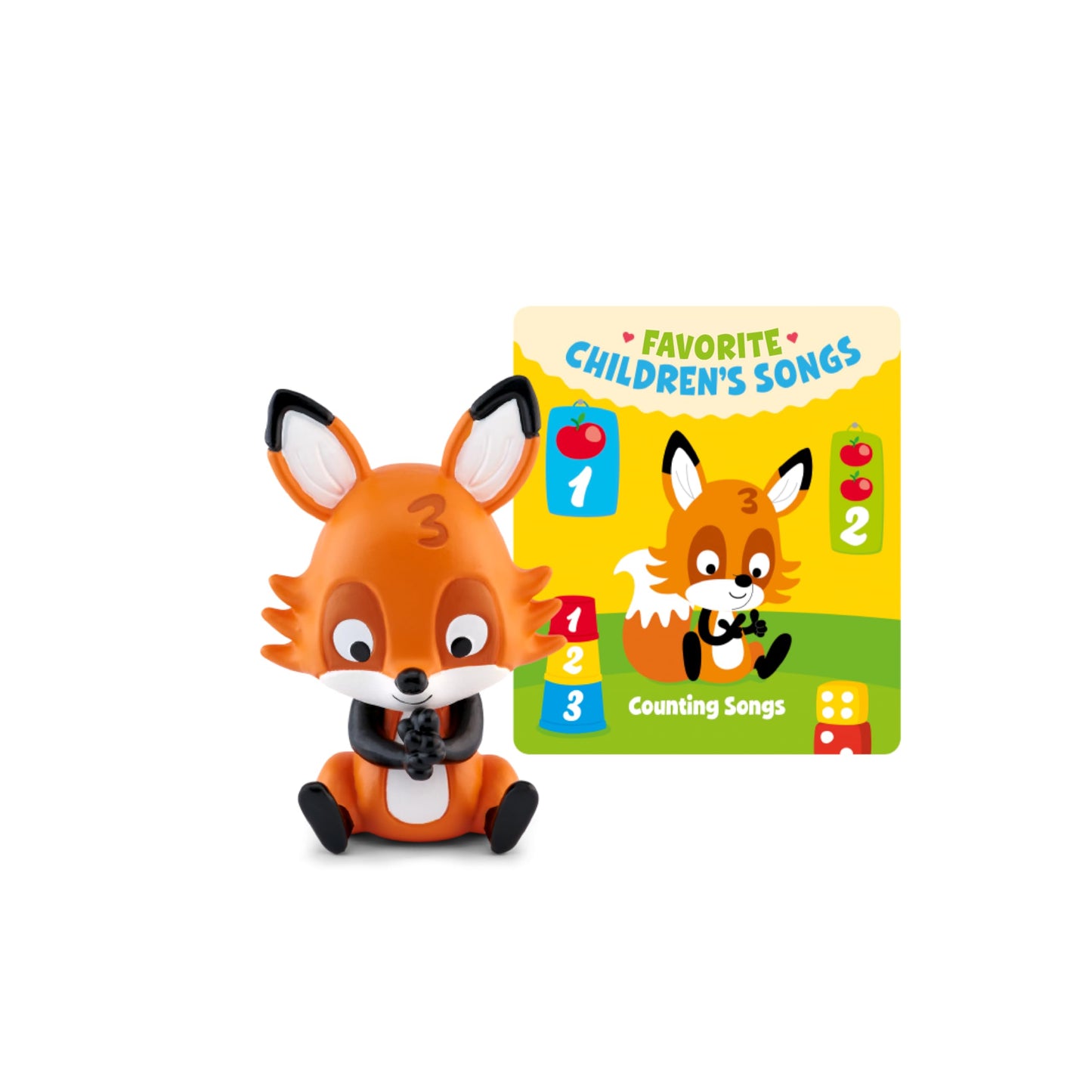 Tonies Favorite Children's Songs: Counting Songs Figurine | 27 Tracks, ~40 Minutes